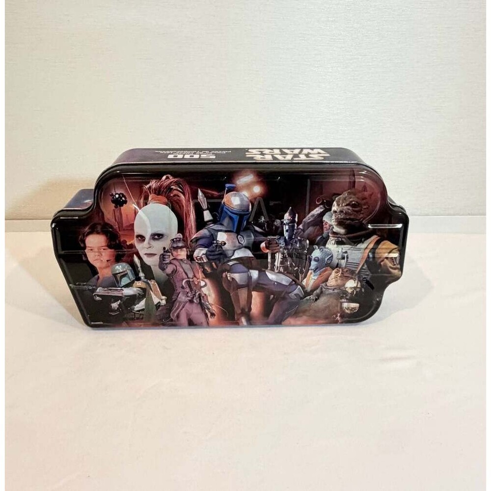 Used Star Wars Bounty Hunters 500 Piece Jigsaw Puzzle in Collectible Tin